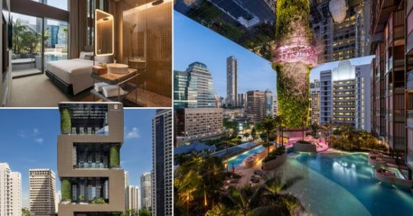 Selection of photos of the Pan Pacific Orchard hotel in Singapore