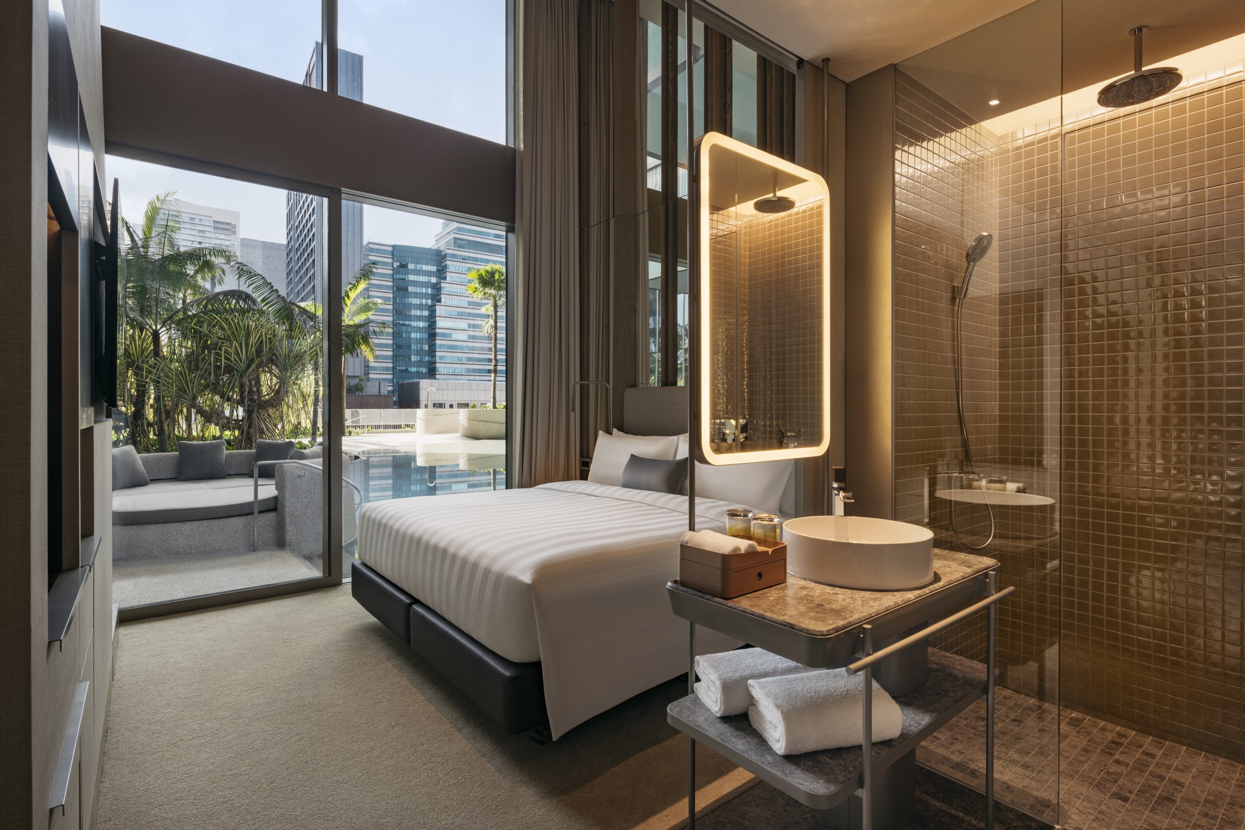 One of the rooms