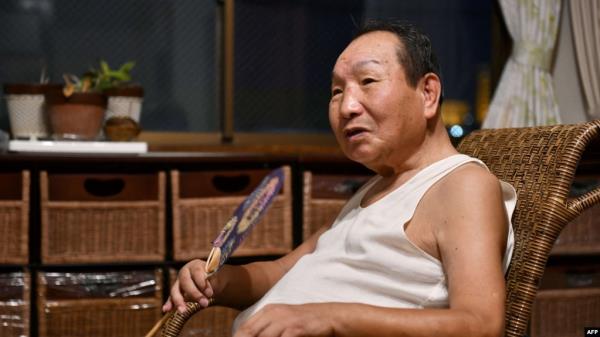 FILE - This Aug. 28, 2018, photo shows Japanese former professional boxer Iwao Hakamada. A court has reversed a wrongful conviction that put him on death row for decades.