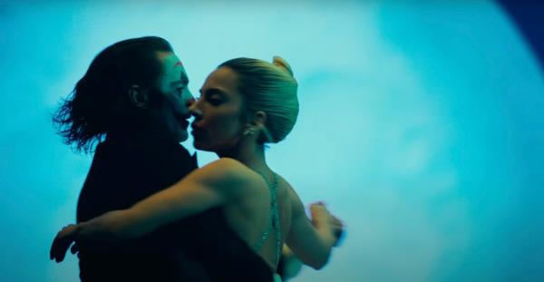 Lady Gaga and Joaquin Phoenix dancing