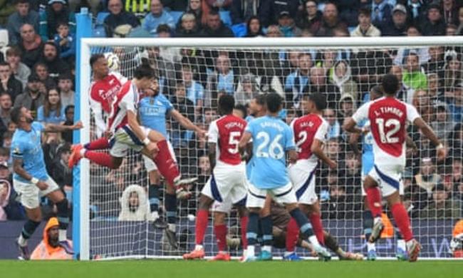 Gabriel makes it 2-1 to Arsenal