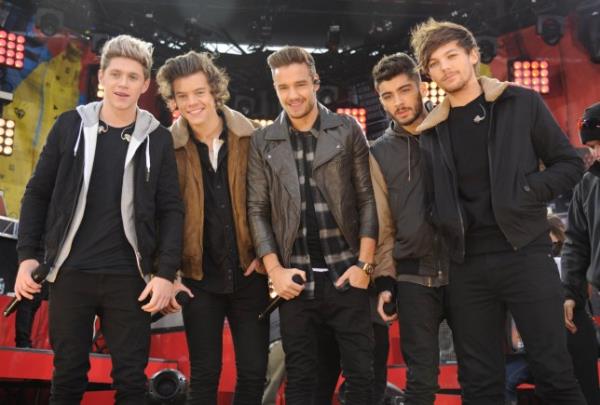 One Direction stars Niall Horan, Harry Styles, Liam Payne, Zayn Malik and Louis Tomlinson
