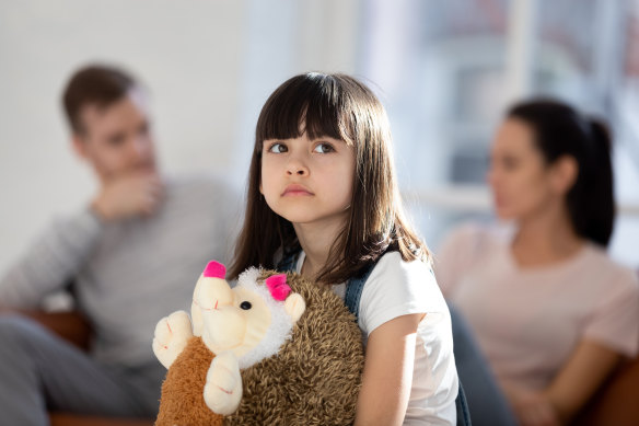 Co-parenting therapy helps former couples communicate and work together.