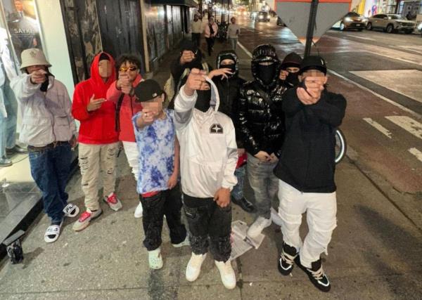 Tren de Aragua gang members in Manhattan.