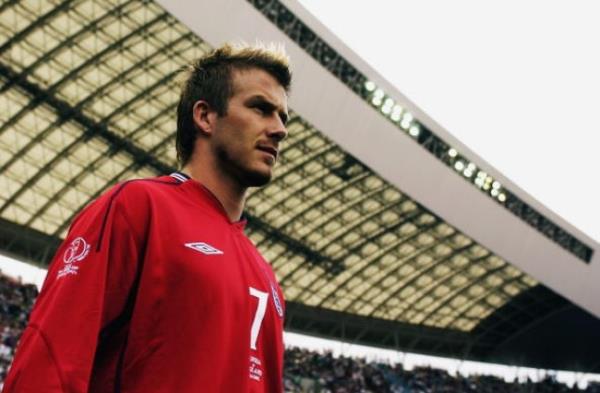David Beckham of England