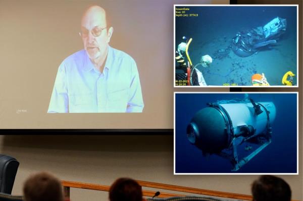 Titan submersible wreckage