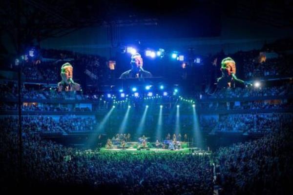 Bruce Springsteen and the E Street Band during the 2023 summer tour. Picture: Rob DeMartin