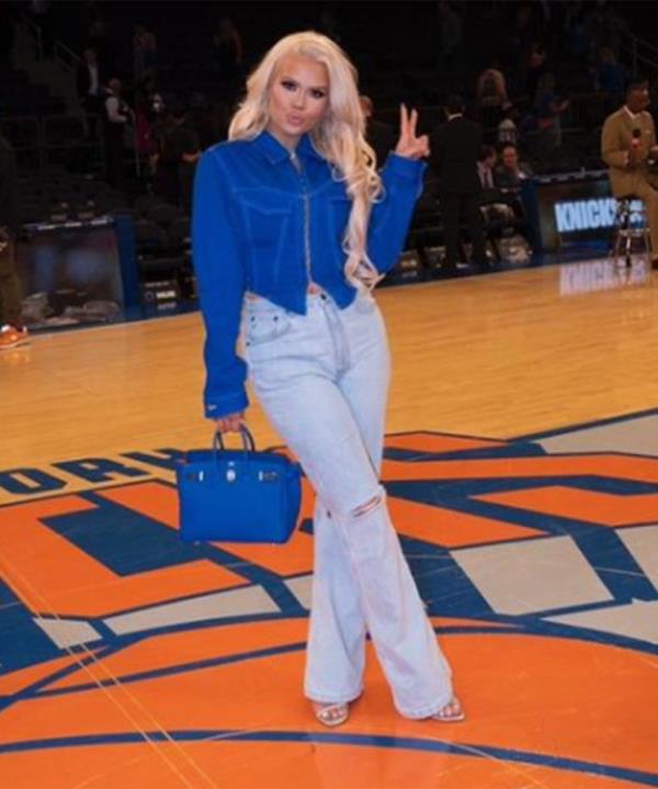 Kendra Randle at Madison Square Garden.