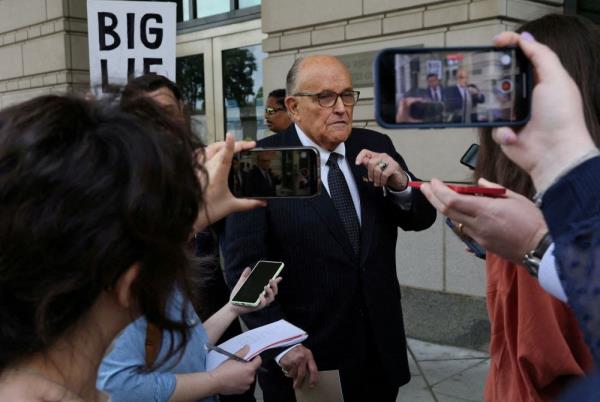 Trump ally Giuliani pleads not guilty to Georgia election subversion charges, court filing shows