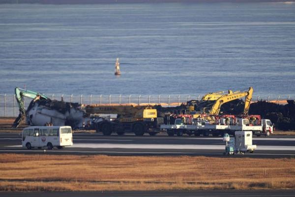 Japan Plane Fire