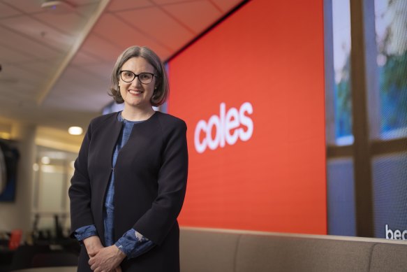 Coles chief Leah Weckert says the supermarket giant aims to deliver genuine discounts.