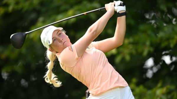Sara Byrne is well placed at La Sella Open going into the weekend