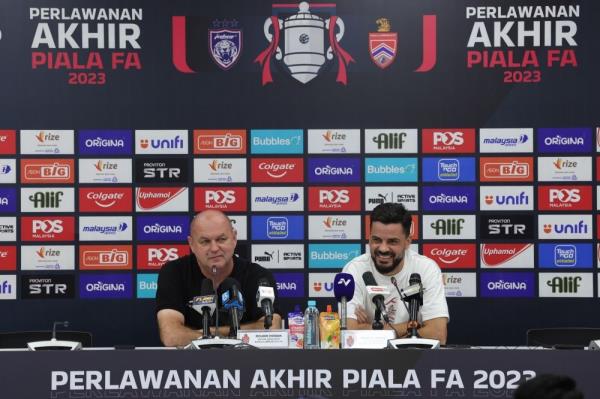 FA Cup final: JDT’s head coach pleased with players’ performance after tough match against City boys