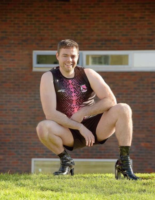Cian Griffin: Because there were no openly gay sports players then, I thought gay people didn’t belong in sports. Photograph Moya Nolan Cian Griffin: Because there were no openly gay sports players then, I thought gay people didn’t belong in sports. Photograph Moya Nolan