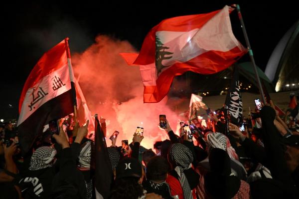 Disturbing footage of protestors chanting "gas the Jews" quickly went viral.