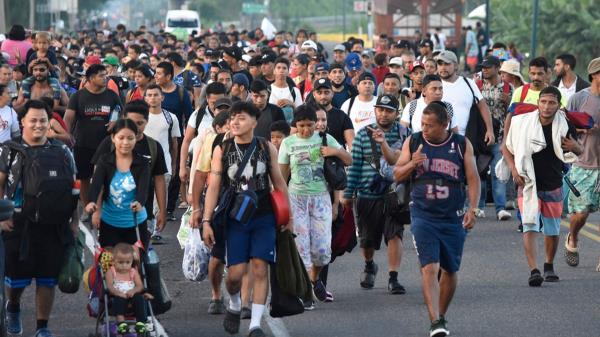 Migrants border app