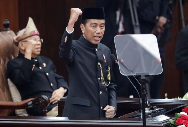 Indonesian president Jokowi highlights economic progress, infrastructure growth in final state of the nation as son Gibran slated to be next veep