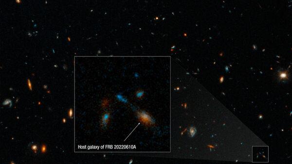 Home of farthest-known fast radio burst is collection of seven galaxies – study