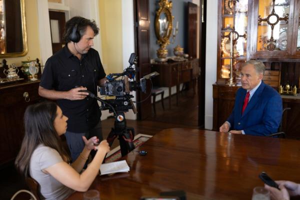 Texas Gov. Greg Abbott sits down with The Post
