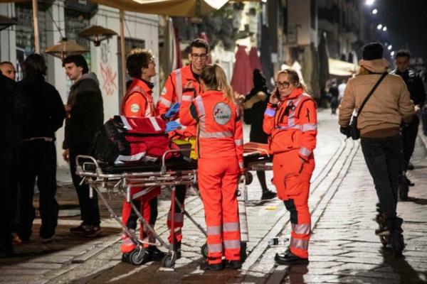 Italy Milan PSG Stabbings