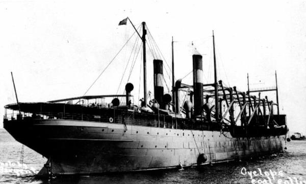 1913年的USS Cyclops
