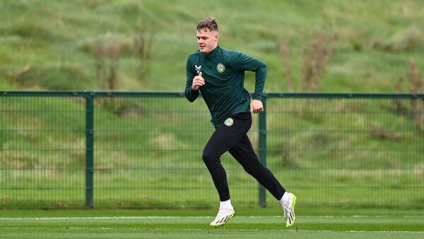 Evan Ferguson declares himself 'ready to start' Greece encounter