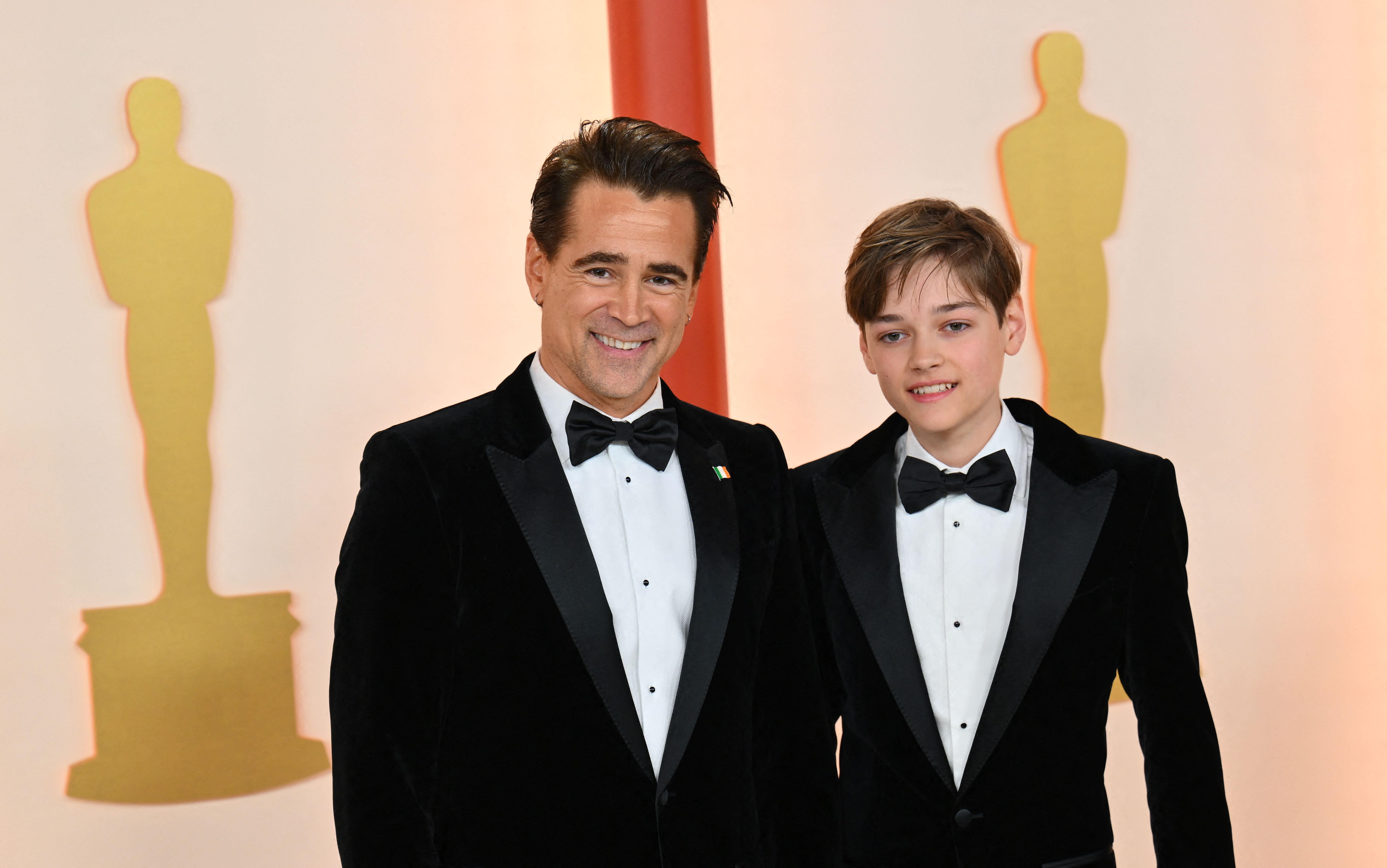 Colin Farrell and son Henry