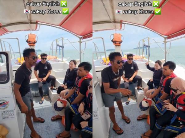 Viewed millions of times on TikTok, Sabah tour guide lauded for multilingual explanation to Korean tourists (VIDEO)