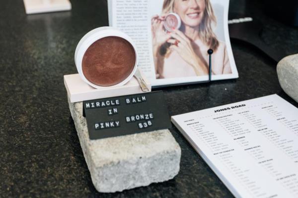 Close up of Jones Road's Miracle Balm product in Williamsburg, Brooklyn, captured on September 12, 2024, by Emmy Park for NY Post