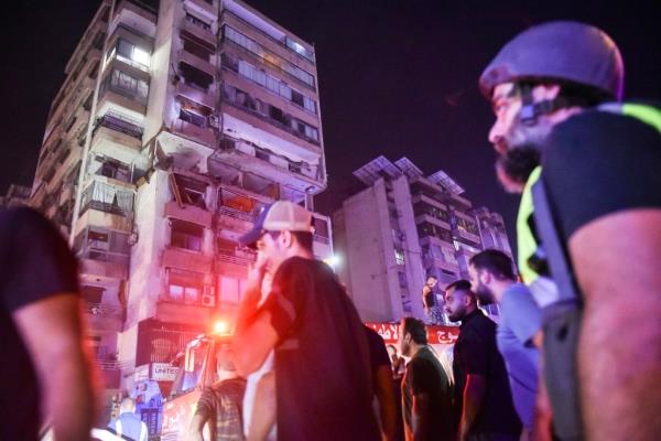the Popular Front for the Liberation of Palestine (PFLP) said three of its leaders were killed in a strike that targeted Beirut's Kola district.