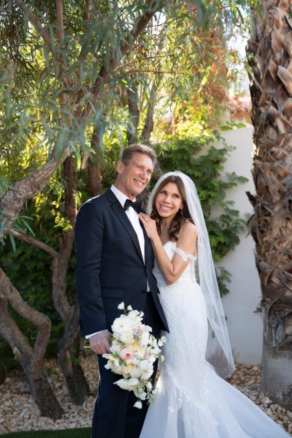 Theresa Nist and Gerry Turner on their wedding day.