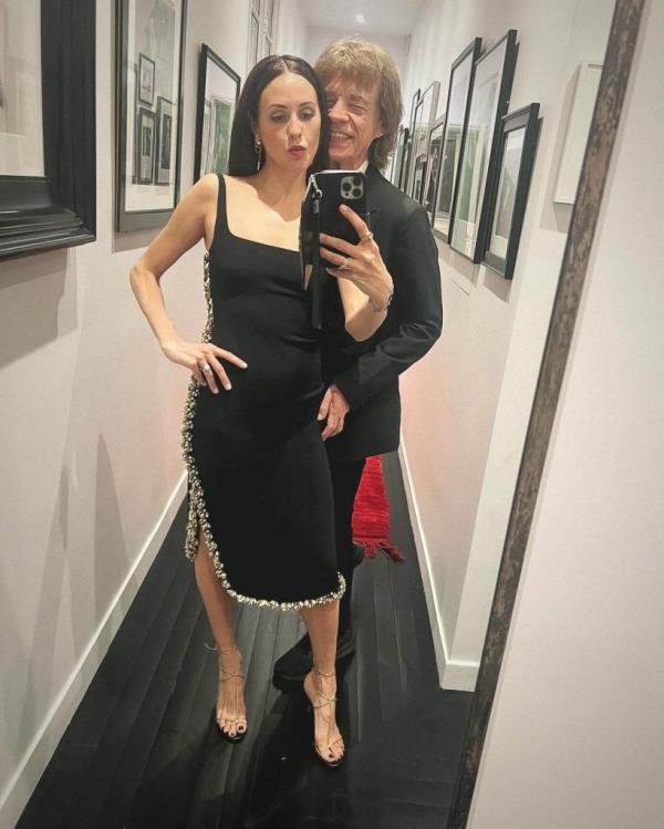 Mick Jagger and Melanie Hamrick