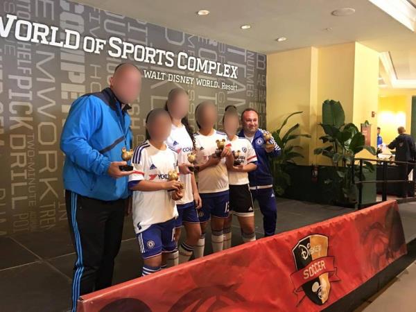 Rozovsky ran the Chelsea Premier Soccer Academy, according to the club's website.