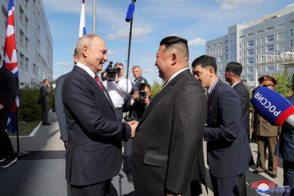 Kim Jong Un, Vladimir Putin
