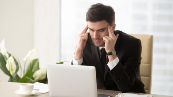 man at computer