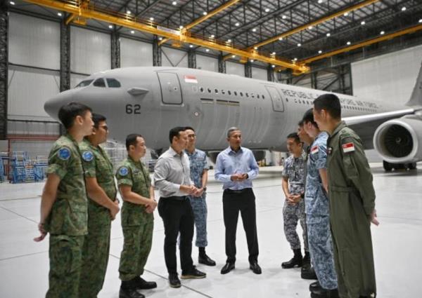 RSAF aircraft with supplies, including medicine and food, for civilians in Gaza departs Singapore