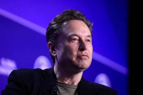 Elon Musk at Milken Conference 2024 Global Conference Sessions on May 6, 2024.