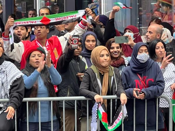 Pro-Palestinian protesters