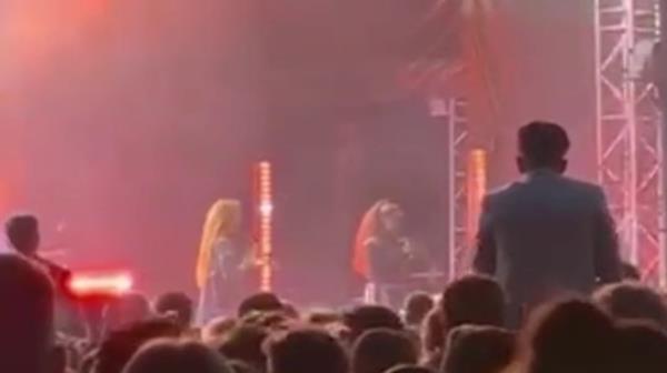 Sugababes performing live