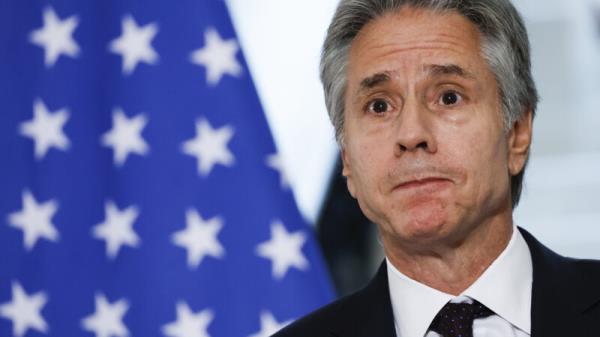 Blinken expresses frustration at attacks he says threaten to ‘derail’ Gaza talks