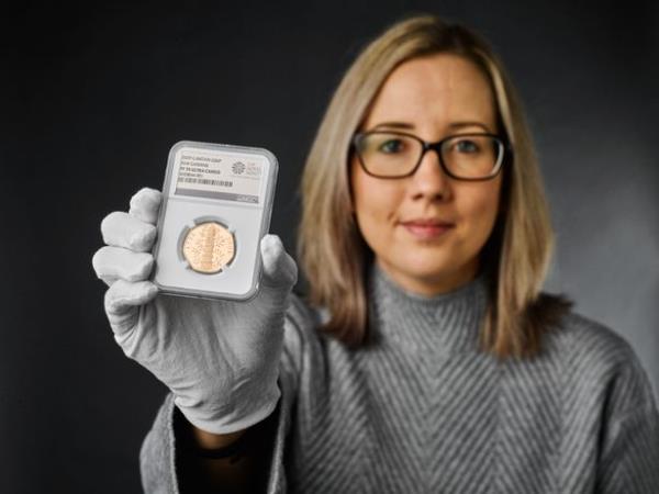 A gold proof Kew Gardens 50p, estimated at £5,000 to £6,000