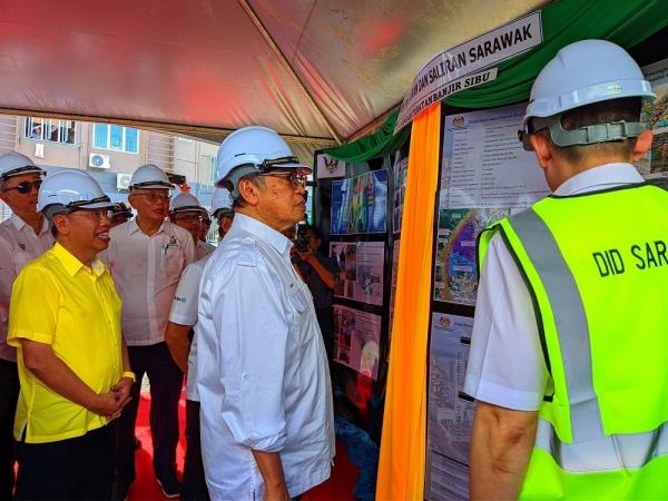 Phase 3 of Sibu flood mitigation plan to protect 308 hectares, 16,000 people