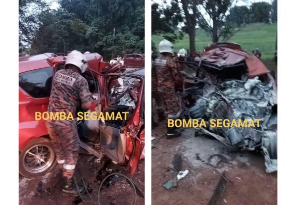 Five family members killed, two survive in accident involving trailer in Segamat
