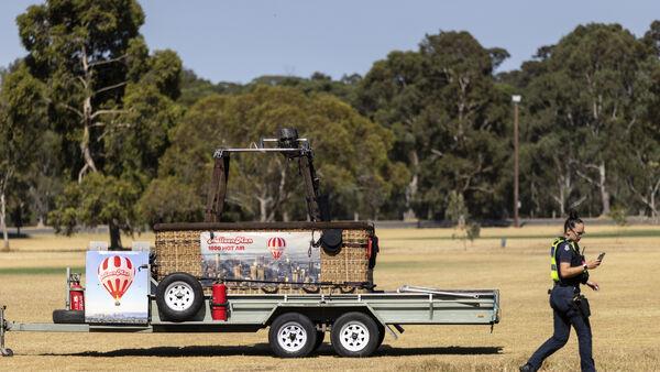 Man dies after falling from a hot-air balloon in Australia