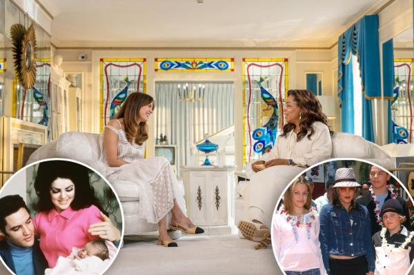 Elvis and Priscilla celebrate Lisa Marie's 5th birthday
