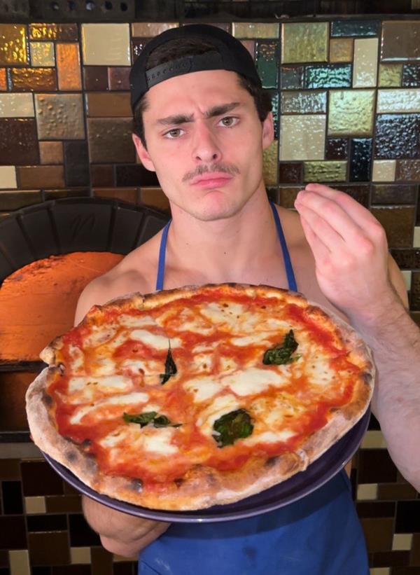 Food influencer Ginaluca Conte.