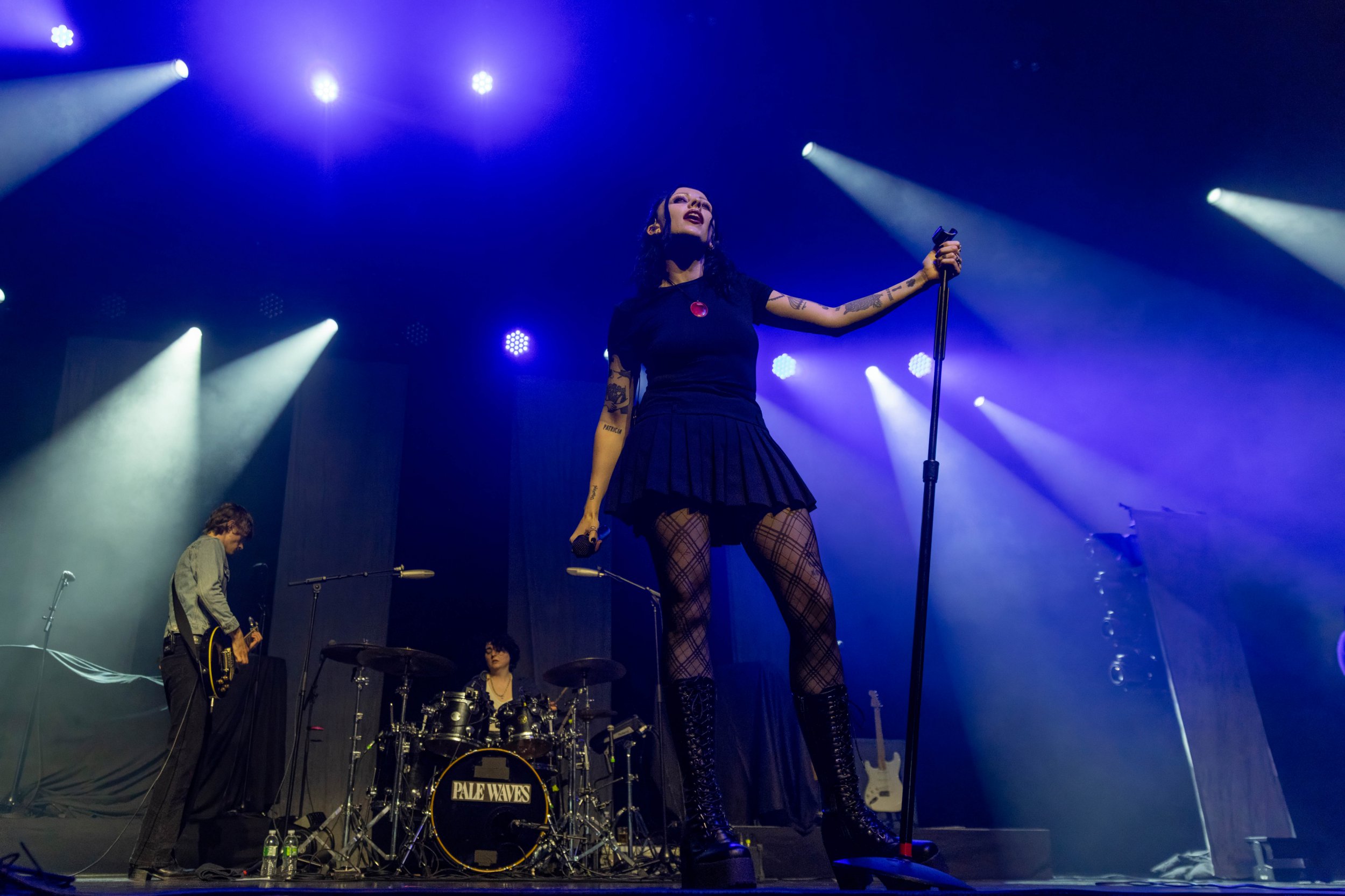 ) HEATHER BARON-GRACIE of Pale Waves at The Sylvee in Madison, Wisconsin