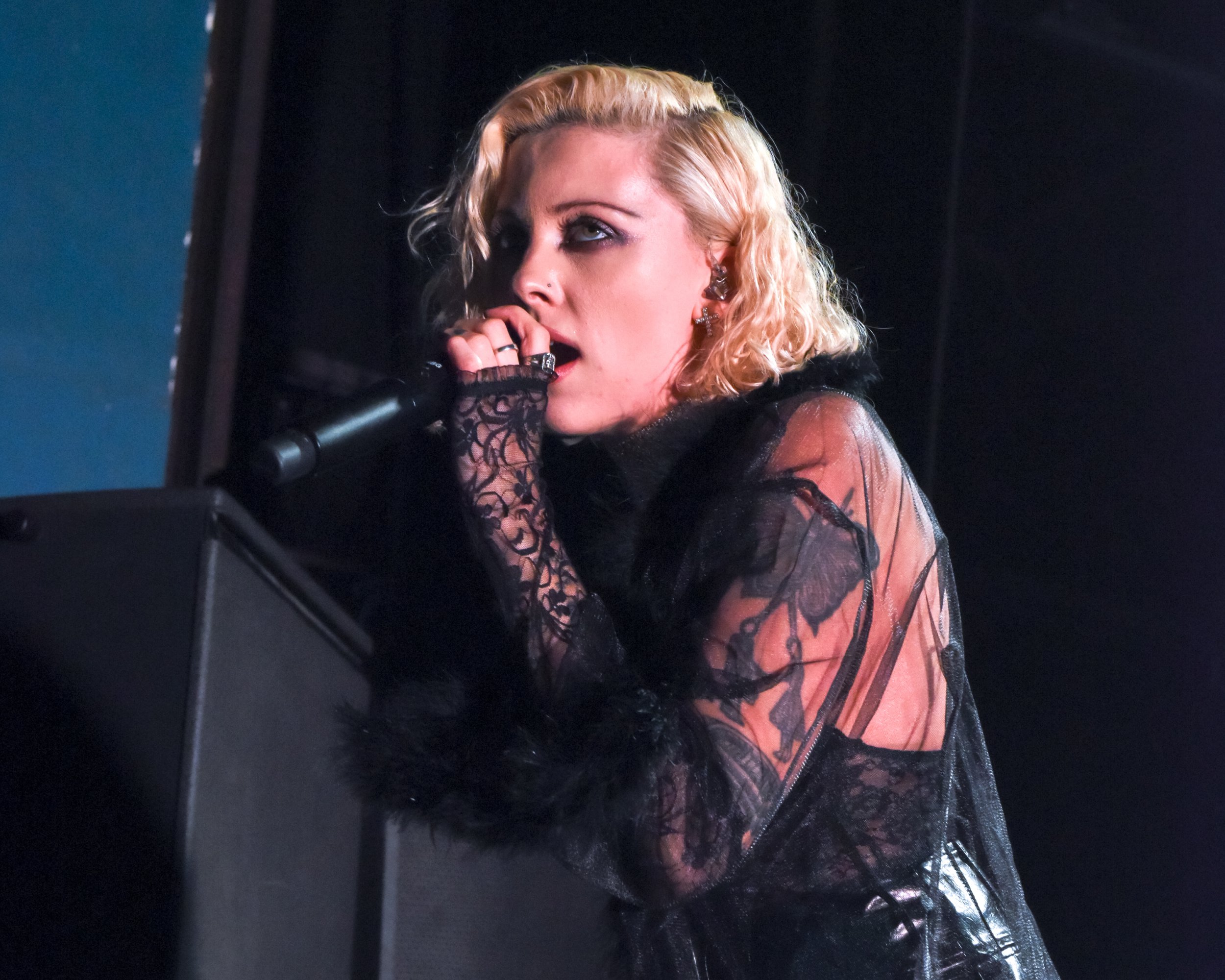 Heather Baron-Gracie of Pale Waves performs at O2 Forum Kentish Town