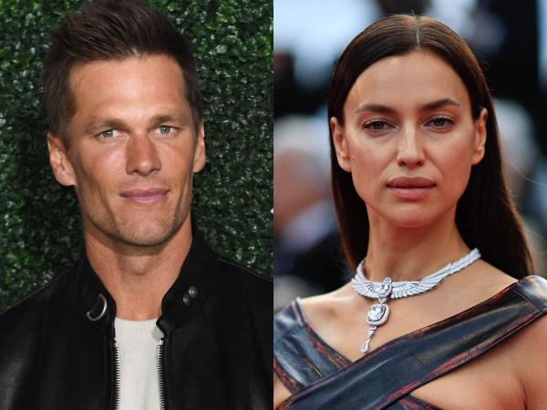 Tom Brady, left, and Irina Shayk.