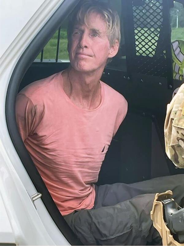 Would-be Trump assassin Ryan Routh was arrested with a bomb in 2002.